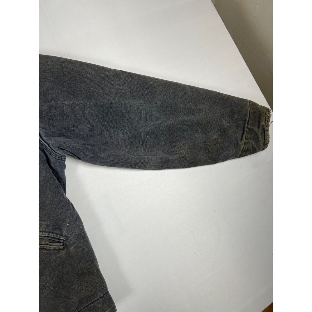 Carhartt Mens L Petrol Blue Detroit Jacket Made in USA Blanket Lined J97 PTL - Picture 9 of 12